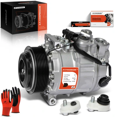 AC Compressor with Clutch