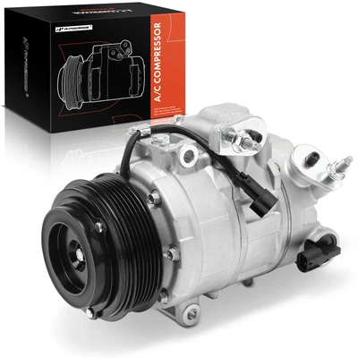 AC Compressor with Clutch & Pulley