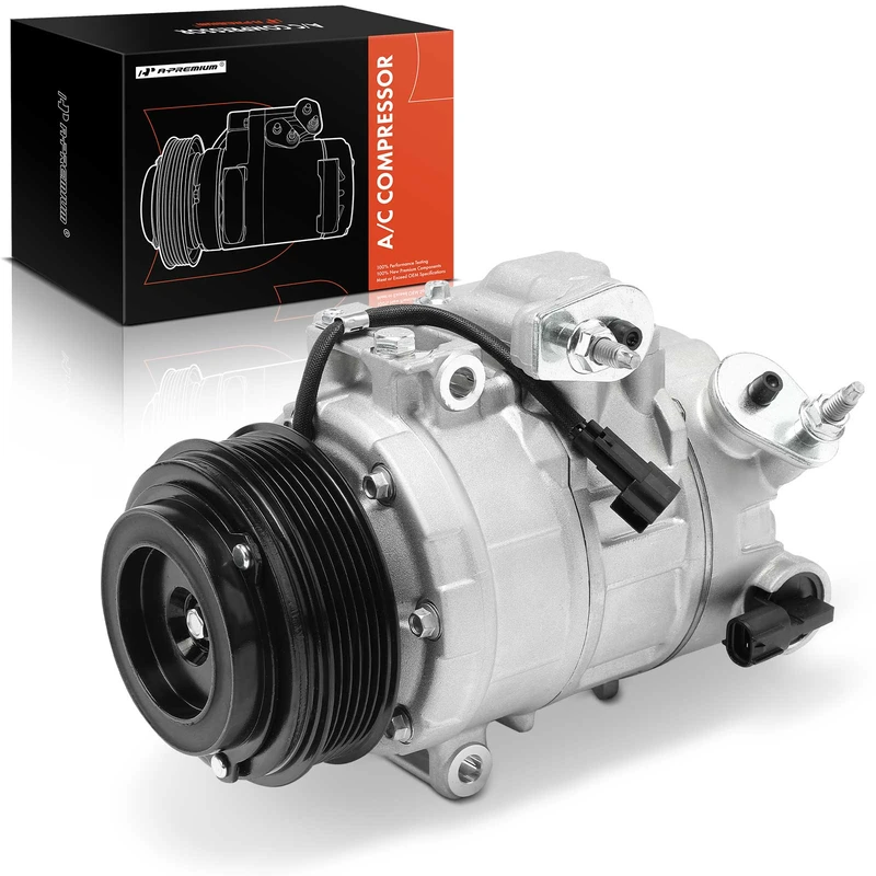 AC Compressor with Clutch & Pulley for 2017 Lincoln Continental