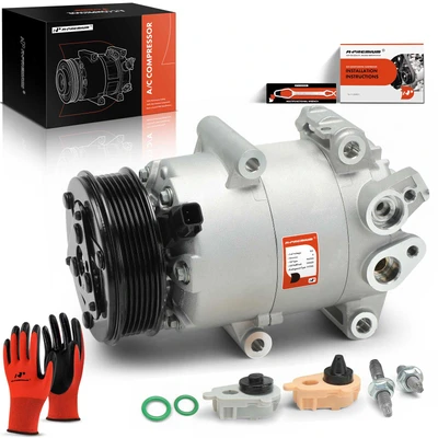 AC Compressor with Clutch