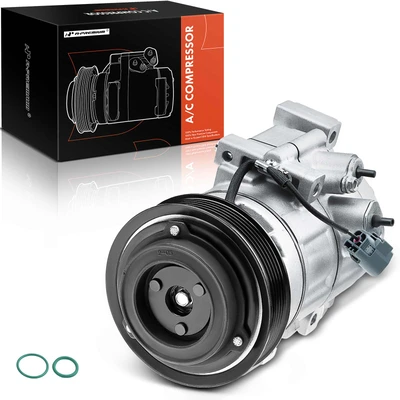 AC Compressor with Clutch & Pulley