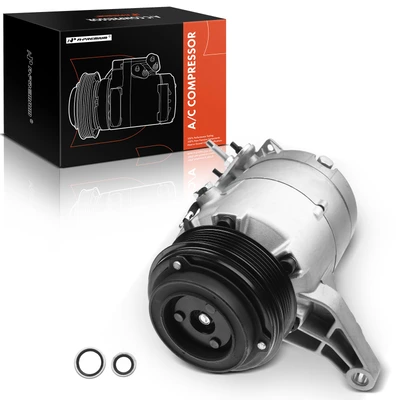 AC Compressor with Clutch & Pulley