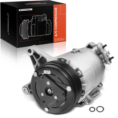 AC Compressor with Clutch & Pulley
