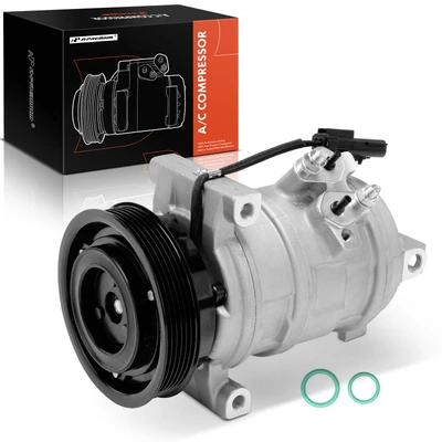 AC Compressor with Clutch & Pulley