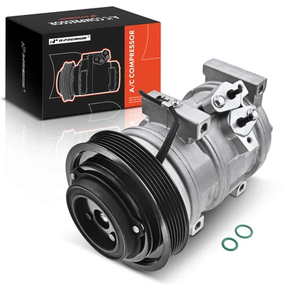 AC Compressor with Clutch & Pulley