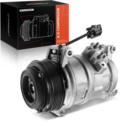 AC Compressor with Clutch & Pulley