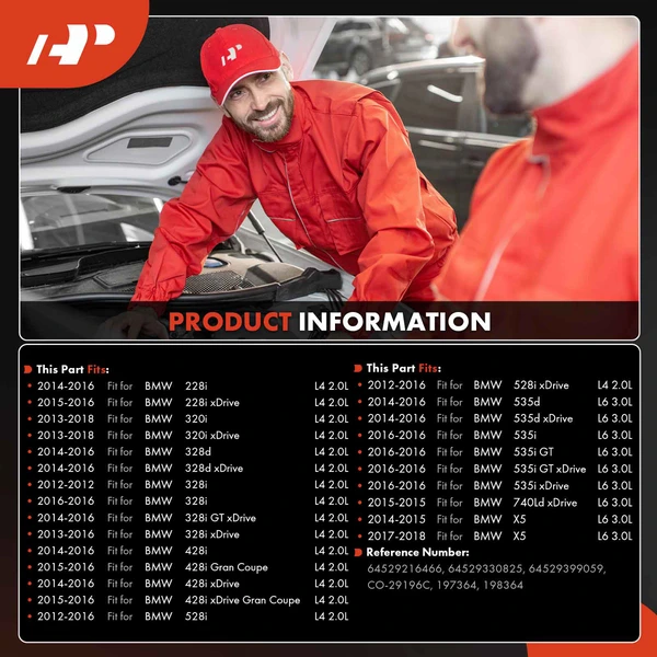 AC Compressor with Clutch with 6-Groove Pulley A-Premium APACC167