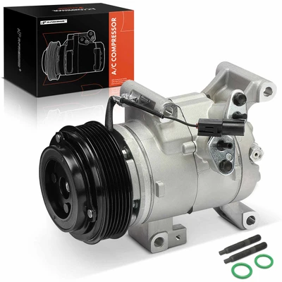 AC Compressor with Clutch & Pulley