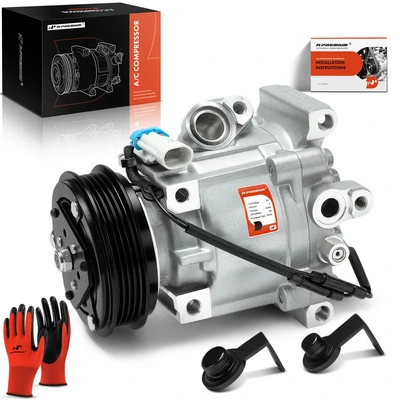 AC Compressor with Clutch