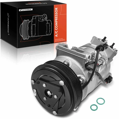 AC Compressor with Clutch & Pulley