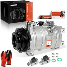 AC Compressor with Clutch & Pulley