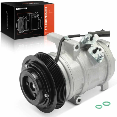 AC Compressor with Clutch & Pulley