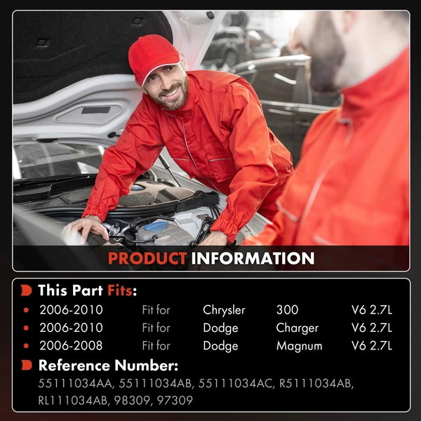 AC Compressor with Clutch with 6-Groove Pulley A-Premium APACC252