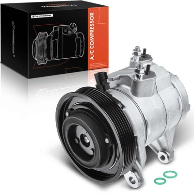AC Compressor with Clutch & Pulley