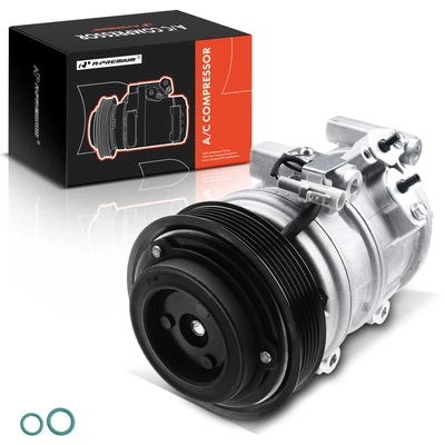 AC Compressor with Clutch & Pulley