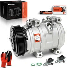 AC Compressor with Clutch & Pulley