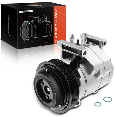 AC Compressor with Clutch & Pulley