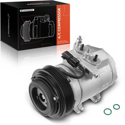 AC Compressor with Clutch & Pulley