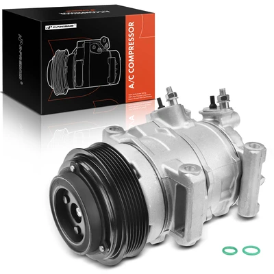 2011-2020 Dodge Grand Caravan AC Compressor with Clutch with 6-Groove Pulley A-Premium APACC253