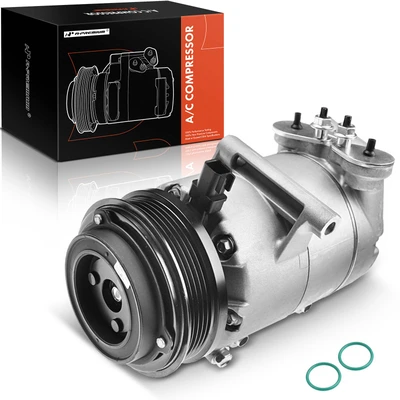 AC Compressor with Clutch & Pulley
