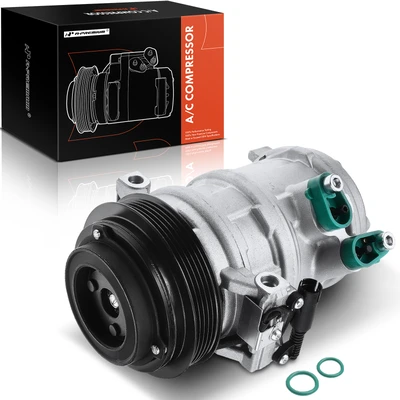 AC Compressor with Clutch & Pulley