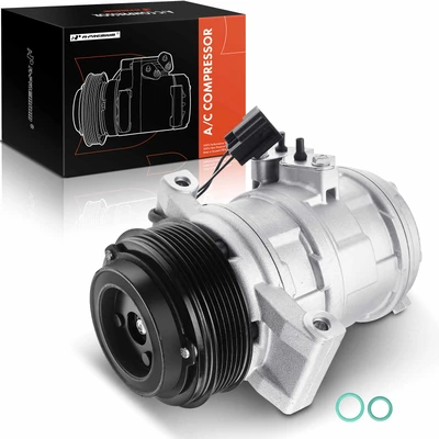 AC Compressor with Clutch & Pulley