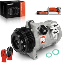 AC Compressor with Clutch & Pulley