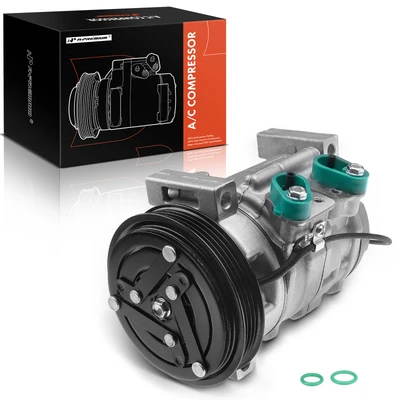 AC Compressor with Clutch & Pulley