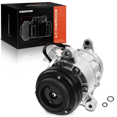 AC Compressor with Clutch & Pulley