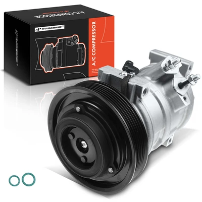 AC Compressor with Clutch & Pulley