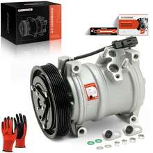 AC Compressor with Clutch & Pulley