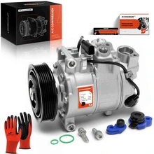 2003 2005-2007 Volkswagen Golf AC Compressor with Clutch with 6-Groove Pulley A-Premium APACC180