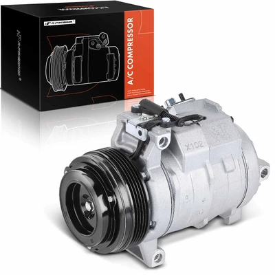 AC Compressor with Clutch & Pulley