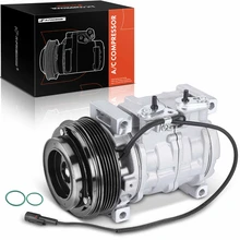 2002-2007 Suzuki Aerio AC Compressor with Clutch with 5-Groove Pulley A-Premium APACC429