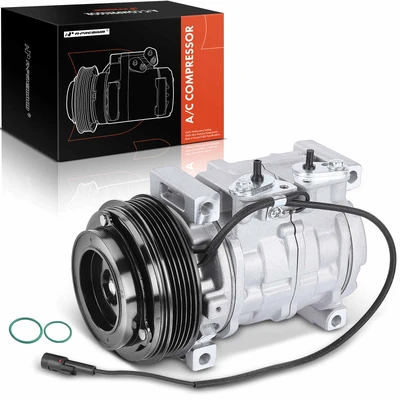 AC Compressor with Clutch & Pulley