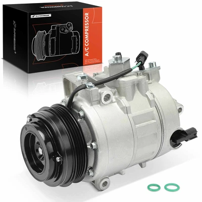 AC Compressor with Clutch & Pulley
