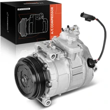 AC Compressor, With Clutch, With 4-Groove Pulley, 4.31 in. Pulley Diameter