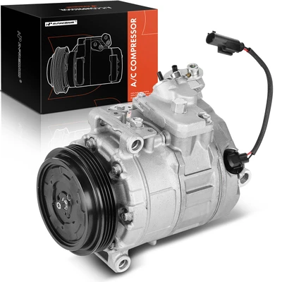 AC Compressor with Clutch & Pulley