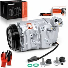AC Compressor with Clutch & Pulley