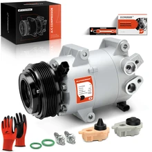 AC Compressor with Clutch & Pulley