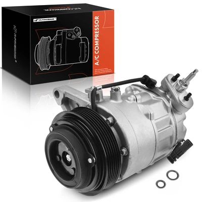 AC Compressor with Clutch & Pulley