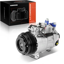 AC Compressor, With Clutch, With 6-Groove Pulley, 4.52 in. Pulley Diameter