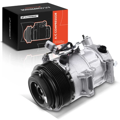 AC Compressor with Clutch & Pulley