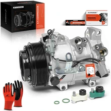 2005-2006 Toyota Avalon AC Compressor with Clutch with 7-Groove Pulley A-Premium APACC186
