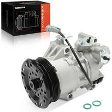 AC Compressor with Clutch & Pulley
