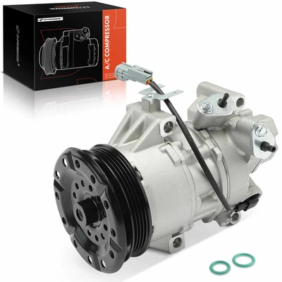 AC Compressor with Clutch & Pulley
