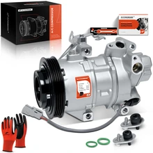 2004-2006 Scion xA AC Compressor with Clutch with 4-Groove Pulley A-Premium APACC359
