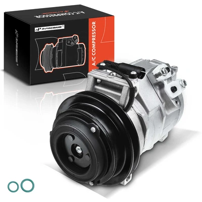 AC Compressor with Clutch & Pulley