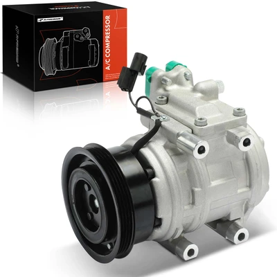 AC Compressor with Clutch & Pulley