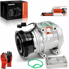 2005-2007 2009 Hyundai Tucson AC Compressor with Clutch with 4-Groove Pulley A-Premium APACC212